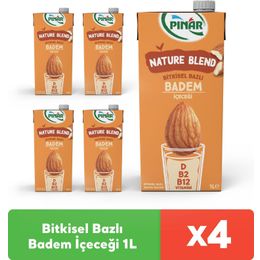 Pınar 1 lt Bitkisel Bazlı Badem İçeceği