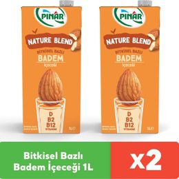 Pınar 1 lt Bitkisel Bazlı Badem İçeceği