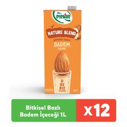 Pınar 1 lt Bitkisel Bazlı Badem İçeceği