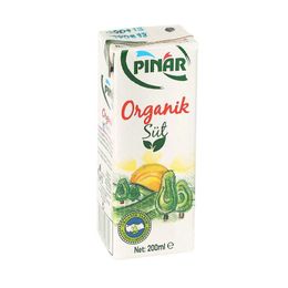 Pınar 200 ml Organik Süt
