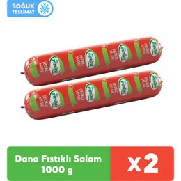 Pınar 2x1 kg Dana Fıstıklı Salam