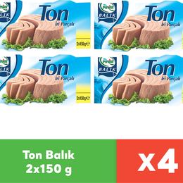 Pınar 2x150 gr 4'lü Ton Balık