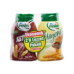 Pınar 300 gr Ketçap + 255 gr Mayonez