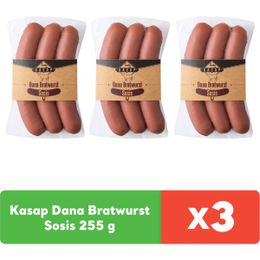 Pınar 3x255 gr Kasap Dana Bratwurst Sosis