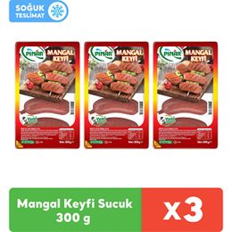 Pınar 3x300 gr Mangal Keyfi Hindi Sucuk