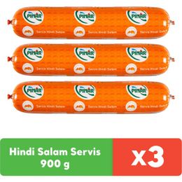 Pınar 3x900 gr Hindi Servis Salam