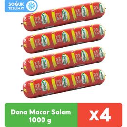 Pınar 4x1 kg Dana Macar Salam
