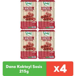 Pınar 4x215 gr Kokteyl Dana Sosis