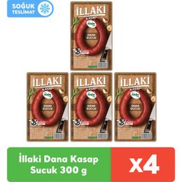 Pınar 4x300 gr İllaki Dana Kasap Sucuk