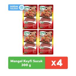 Pınar 4x300 gr Mangal Keyfi Hindi Sucuk