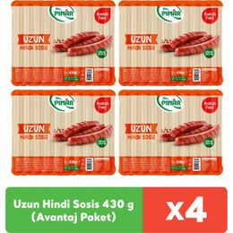 Pınar 4x430 gr Hindi Uzun Sosis