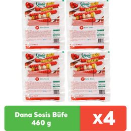 Pınar 4x460 gr Dana Büfe Sosis