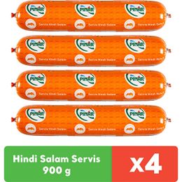 Pınar 4x900 gr Hindi Servis Salam