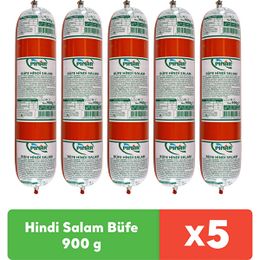 Pınar 5x900 gr Hindi Büfe Salam