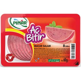 Pınar 60 gr Aç Bitir Macar Salam