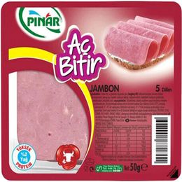 Pınar Aç Bitir Büyük Dilim 50 gr Dana Jambon
