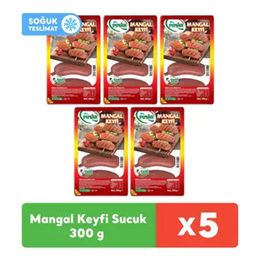 Pınar Mangal Keyfi 5x300 gr Sucuk