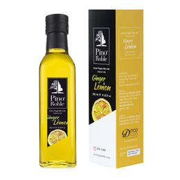 Pino Roble 250 ml Zencefil ve Limon Esansiyel Yağlı Soğuk Sıkım Sızma ZeytinyağıGurme Salata Sosu