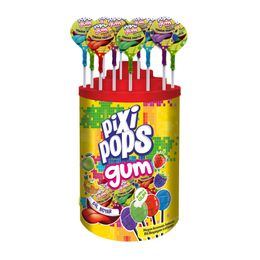 Pixi Pops 100x16 gr Meyve Aromalı Dil Boyayan Top Lolipop
