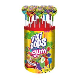 Pixi Pops 100x16 gr Meyve Aromalı Dil Boyayan Top Lolipop
