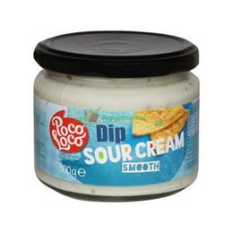 Poco Loco Dip Sour Cream Smooth 300 gr