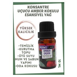 Point Care 10 ml Amber Çiçeği Mum Esansı