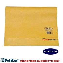 Polikur 50x70 cm Mikrofiber Güderi Oto Bezi