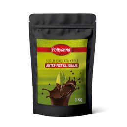 Pollyanna 1 kg Mat Fıstıklı Draje Extra Yoğun Fıstık