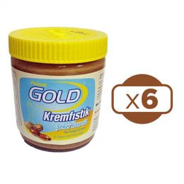 Polmak 6x340 gr Gold Şekersiz Fıstık Ezmesi