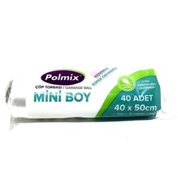 Polmix 40x45 cm Mini Boy Çöp Torbası