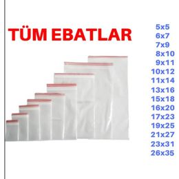 Poppy 6x7 100'lü Kilitli Naylon Torba