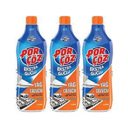 Porçöz 3x1 lt Ekstra Güçlü Yağ Çözücü