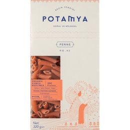Potamya 320 gr Kırmızı Mercimek Unlu Penne Makarna