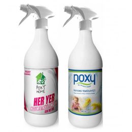 Poxy 1 lt Her Yer + 1 lt Fayans Temizleyici