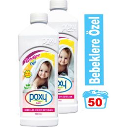 Poxy 2x1 lt Beyazlar İçin Sıvı Deterjan