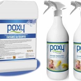 Poxy 5 kg Fayans Temizleyici + 2x1 kg Fayans Temizleyici