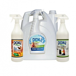 Poxy 6 kg Fayans Temizleyici + 1 kg Genel Temizlik + 1 kg Yağ Çözücü