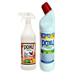 Poxy Wc Jell 1000 ml + Poxy 1000 ml Genel Temizlik
