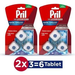 Pril 2x3 Adet Çift Etkili Bulaşık Makinesi Temizleyici