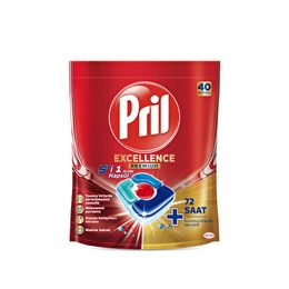 Pril 40 Tablet Excellence 5/1 Arada Bulaşık Makinesi Deterjanı