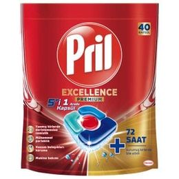 Pril 40 Tablet Excellence 5/1 Arada Bulaşık Makinesi Deterjanı