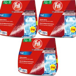 Pril 5 Etkili 3x2 kg Bulaşık Makinesi Tuzu