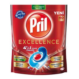 Pril Excellence 40x2 80 Kapsül Bulaşık Makinesi Deterjanı