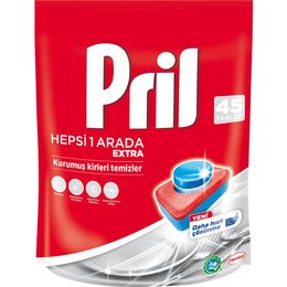 Pril Hepsi Bir Arada Extra 45 Adet Bulaşık Makinesi Tableti