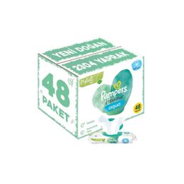 Prima 48'li Pampers Aqua Pure Tekli Islak Havlu