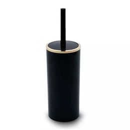 Primanova M-E34-06-A Siyah Altın Lenox Tuvalet Fırçası