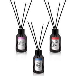 Prova 3x100 ml Magnolya ve Yasemin + Oriental Light + Marine Waves Bambu Çubuklu Oda Kokusu