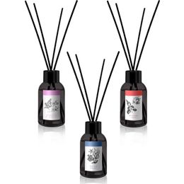 Prova 3x100 ml Magnolya ve Yasemin + Oriental Light + Marine Waves Bambu Çubuklu Oda Kokusu