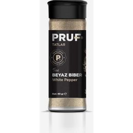 Pruf 65 gr Öğütülmüş Beyaz Biber