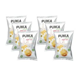 Pukka 6x70 gr Glutensiz Vegan Gurme Patates Cips